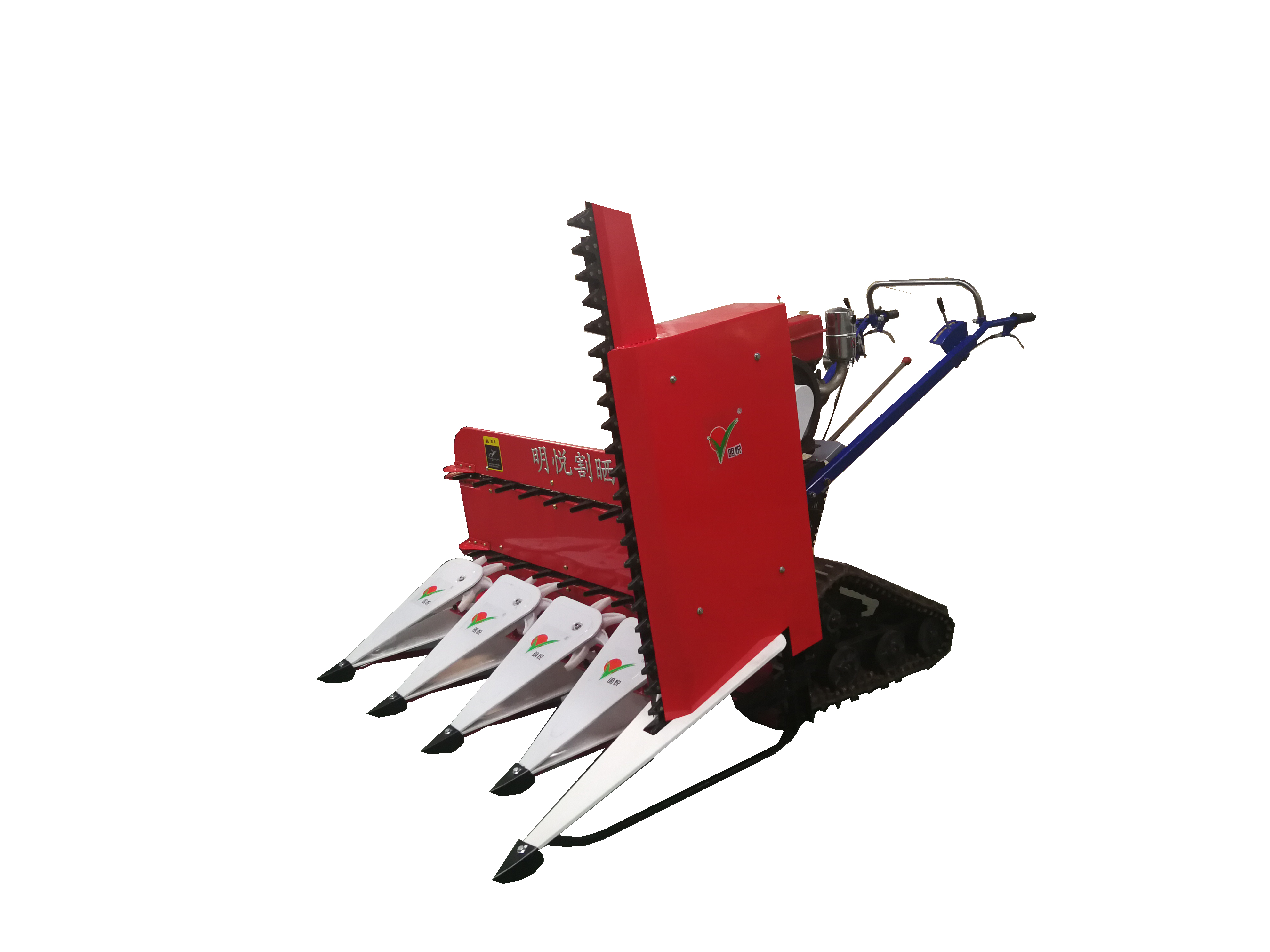 明悦4G120D油菜割晒机